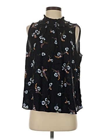 Rebecca Taylor Sleeveless Silk Top (view 1)