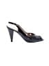 Bruno Magli 100% Leather Black Heels Size 6 1/2 - photo 1