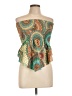 Shein 100% Polyester Green Tube Top Size L - photo 1