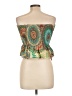 Shein 100% Polyester Green Tube Top Size L - photo 2