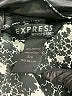 Express Print Black Casual Dress Size 5 - photo 7