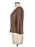 Merona Brown 3/4 Sleeve Top Size M - photo 5