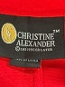 CHRISTINE ALEXANDER Red Jacket Size L - photo 6