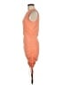 Venus Solid Orange Cocktail Dress Size M - photo 5