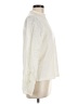 Madewell Ivory Weavemix Mockneck Bubble-Sleeve Top Size M - photo 4