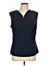 DressBarn Blue Sleeveless Blouse Size L - photo 1