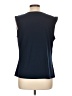 DressBarn Blue Sleeveless Blouse Size L - photo 2