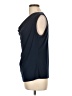 DressBarn Blue Sleeveless Blouse Size L - photo 5