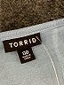 Torrid Teal Short Sleeve Top Size Med Plus (00) - photo 7