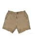 Aerie Solid Tan Khaki Shorts Size XXS - photo 1