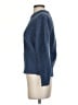 Apiece Apart 100% Wool Solid Blue Wool Pullover Sweater Size S - photo 5