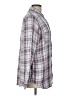 Mossimo Supply Co. 100% Rayon Plaid Gray Long Sleeve Button-Down Shirt Size L - photo 4
