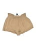 Shein Solid Tan Khaki Shorts Size 12 - photo 1
