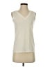 Talbots Ivory Sleeveless T-Shirt Size XS - photo 1