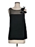 Cynthia Steffe 100% Silk Black Sleeveless Silk Top Size 6 - photo 1