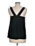 Cynthia Steffe 100% Silk Black Sleeveless Silk Top Size 6 - photo 2