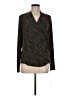 Etcetera Green Long Sleeve Blouse Size 8 - photo 1