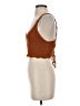 Forever 21 100% Cotton Orange Sweater Vest Size S - photo 5