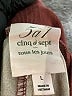 Cinq à Sept 100% Polyester Burgundy Track Pants Size L - photo 7