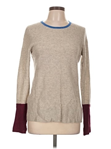 White + Warren Cashmere Pullover Sweater (view 1)