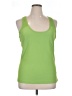 lucy 100% Polyester Green Tank Top Size XL - photo 1