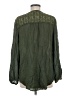 Nostalgia 100% Rayon Green Long Sleeve Blouse Size M - photo 2