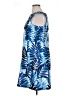 Gabby Skye Tropical Blue Casual Dress Size 16 - photo 5