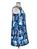 Gabby Skye Tropical Blue Casual Dress Size 16 - photo 4