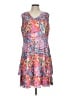 Shana Paisley Pink Casual Dress Size L - photo 1