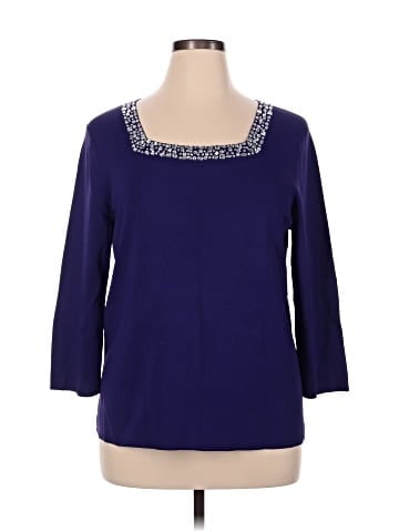 Cable & Gauge Pullover Sweater (view 1)