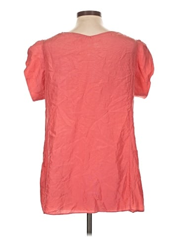 Nanette Lepore Short Sleeve Silk Top (view 2)