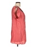 Nanette Lepore 100% Silk Red Short Sleeve Silk Top Size 12 - photo 4