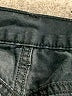 Levi's Solid Black Cargo Shorts Size 26 waist - photo 3