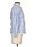 Zara Blue Long Sleeve Blouse Size S - photo 4