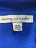 Danny And Nicole Blue Blazer Size 16 - photo 3