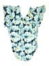 BLOOMCHIC Print Blue One Piece Swimsuit Size 28 - photo 2