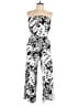 J Valdi Graphic White Jumpsuit Size L - photo 1