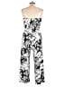 J Valdi Graphic White Jumpsuit Size L - photo 2