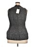 DKNY 100% Polyester Gray Sleeveless Blouse Size XXL - photo 2