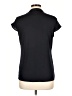 R.O.B. Black Short Sleeve Blouse Size 12 - photo 2