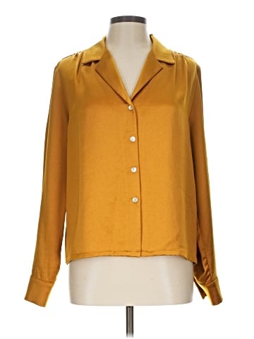 Karen Kane Long Sleeve Blouse (view 1)