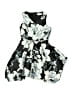 Speechless Print Black Dress Size 7 - photo 1