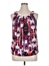 AB Studio Purple Sleeveless Blouse Size XL - photo 1
