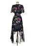 Eliza J 100% Polyester Floral Blue Cocktail Dress Size 6 - photo 2