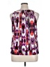 AB Studio Purple Sleeveless Blouse Size XL - photo 2