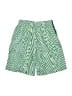 Nike 100% Polyester Chevron-herringbone Green Athletic Shorts Size L - photo 2
