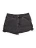 No Boundaries Gray Denim Shorts Size 9 - photo 1