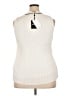 DKNY 100% Polyester Ivory Sleeveless Blouse Size XXL - photo 2