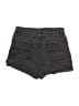No Boundaries Gray Denim Shorts Size 9 - photo 2