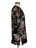 Rewind 100% Polyester Black Kimono Size M - photo 4